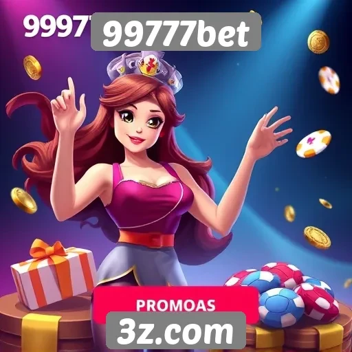 Novidades em promoções no 99777bet